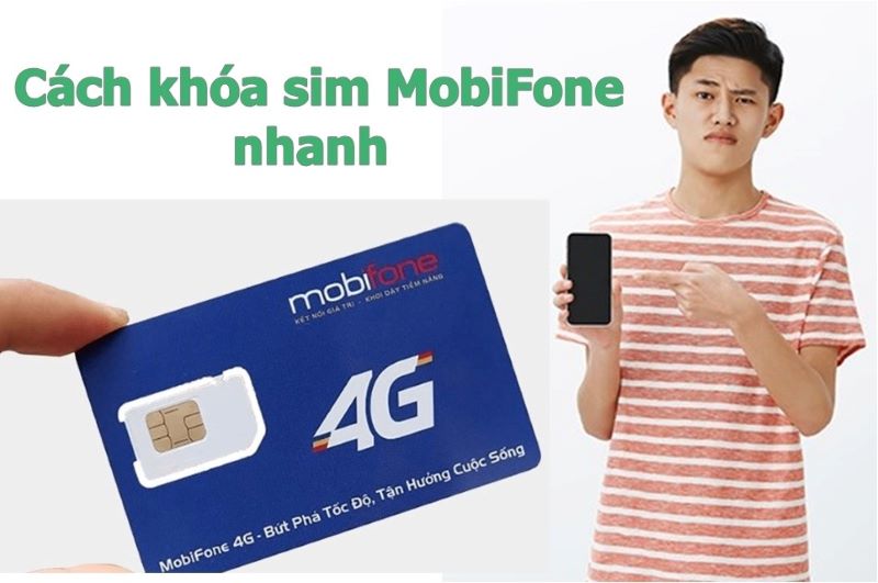 cách khóa sim Mobifone